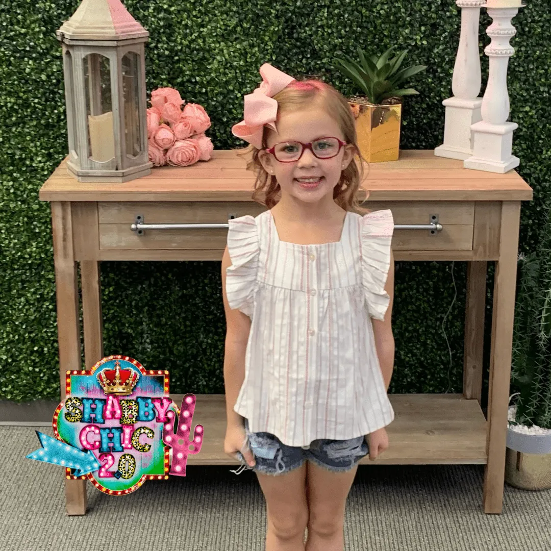 Little Girls Ruffled Summer Top