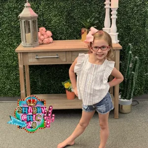 Little Girls Ruffled Summer Top