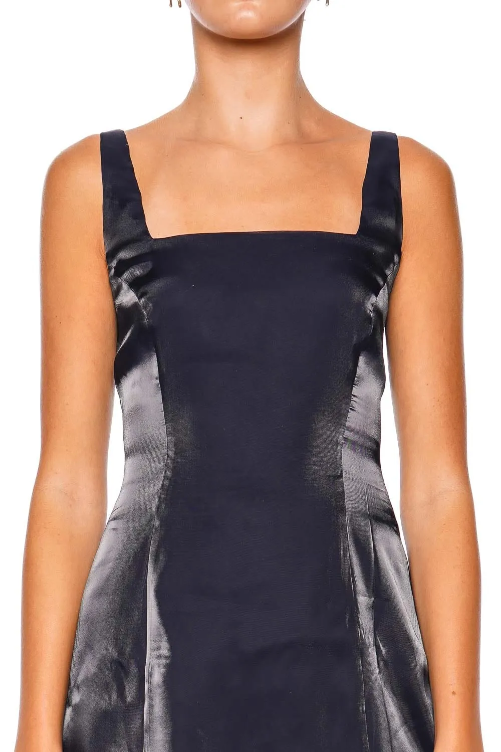 Livingston Midnight Overlay Mini Dress