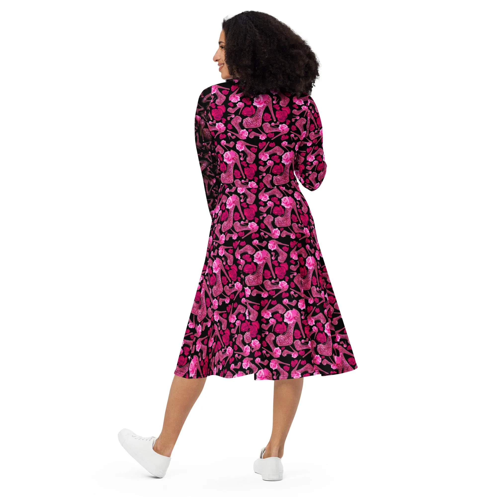 Long sleeve midi dress 'Your Dreams'