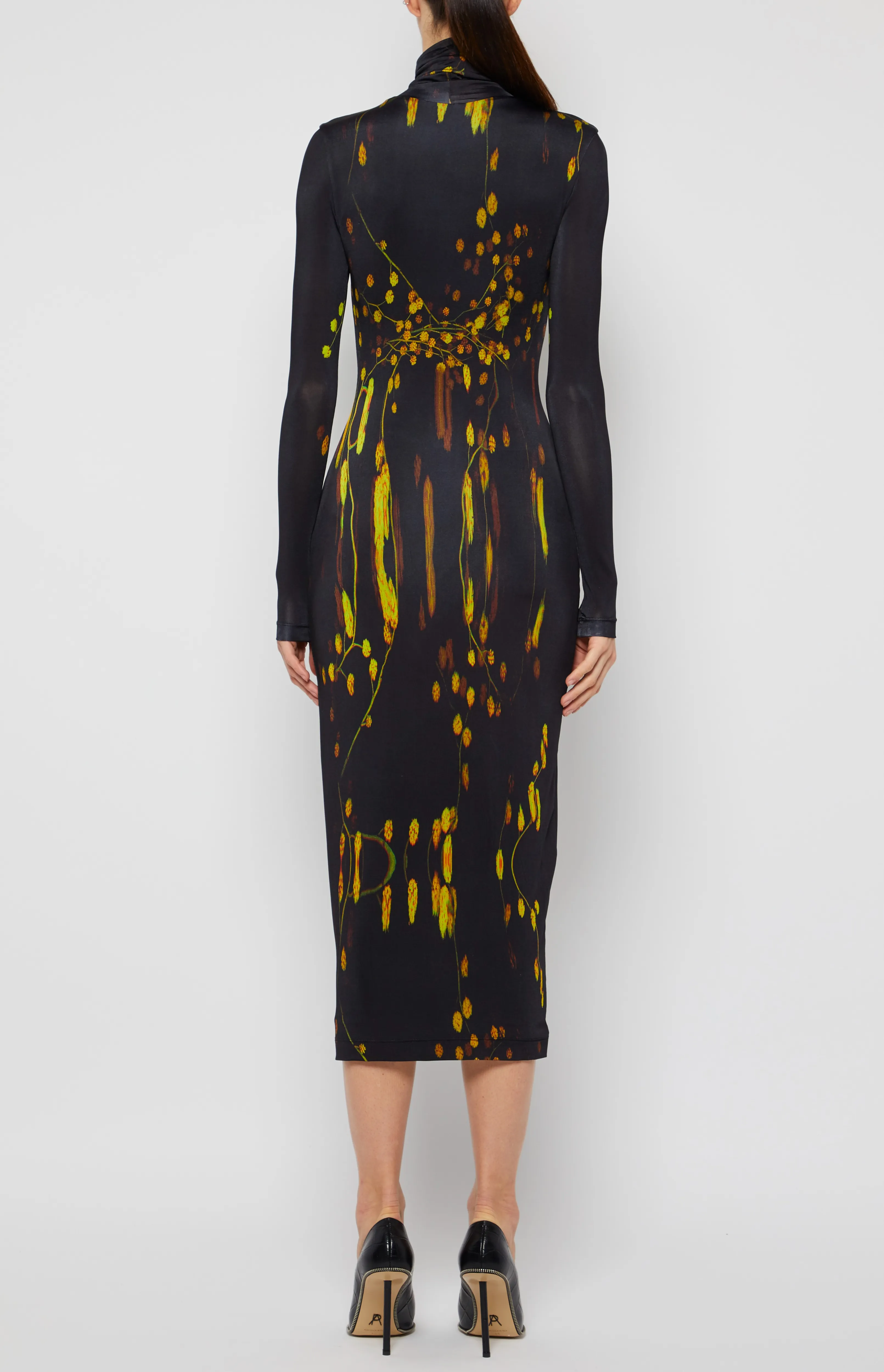 LONG SLEEVE TURTLENECK DRESS