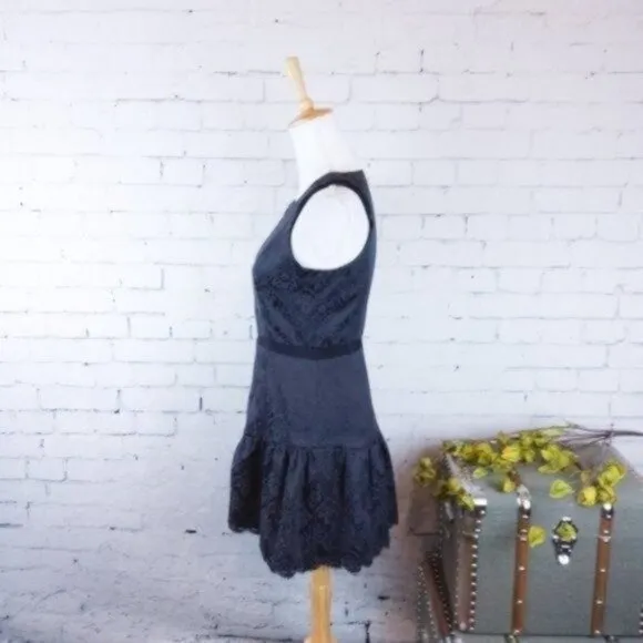Lovers   Friends LBD Fit &amp; Flare Mini Dress Black Size Small