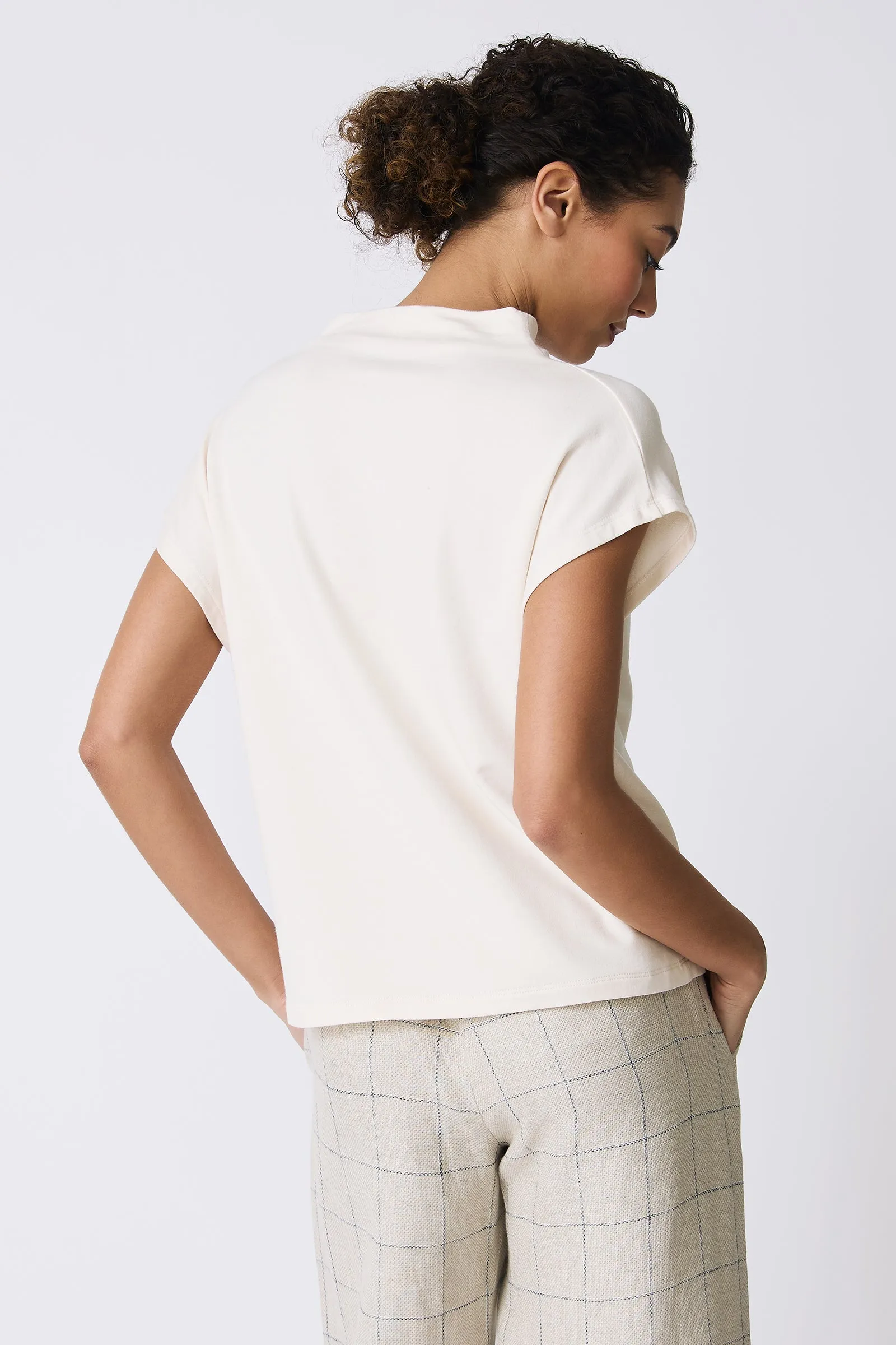 Luca Cowl Top - Ivory