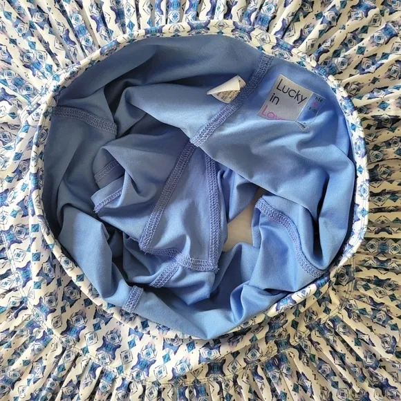 LUCKY IN LOVE Aruba Pleated Tennis Skirt Skort M