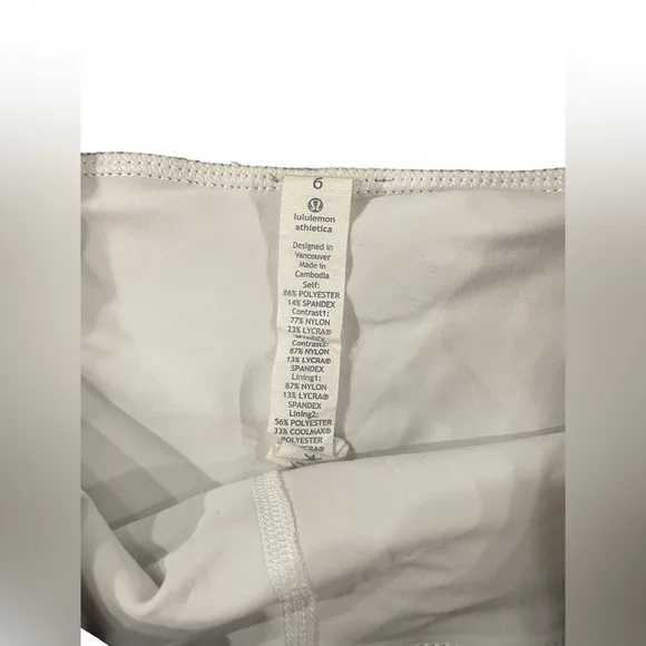 Lululemon Pleat to Street II Pleated Skirt Pickle Ball, Tennis, Golf- Size 6