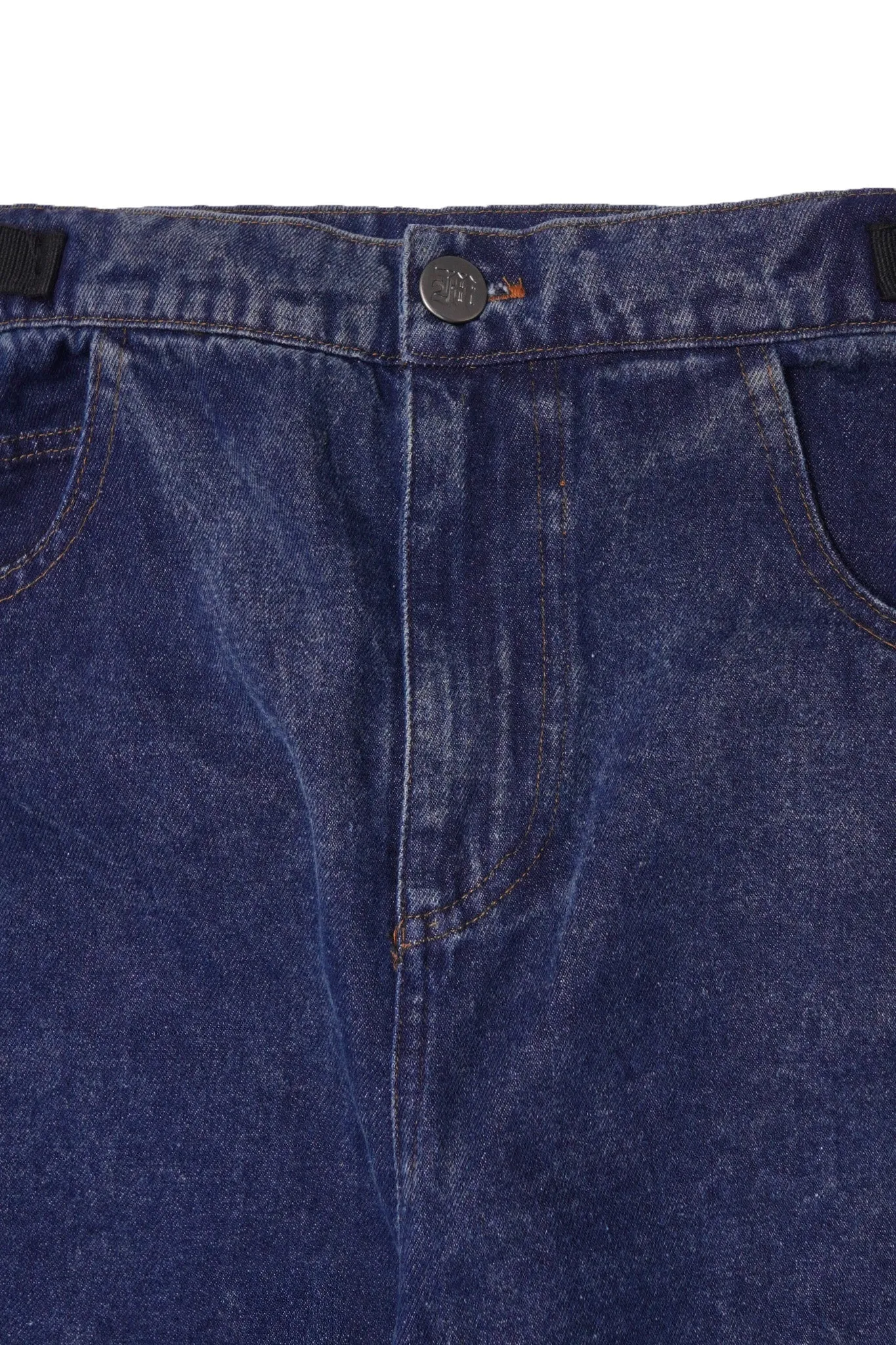 M  DENIM PHAT PANTS IN SLATE