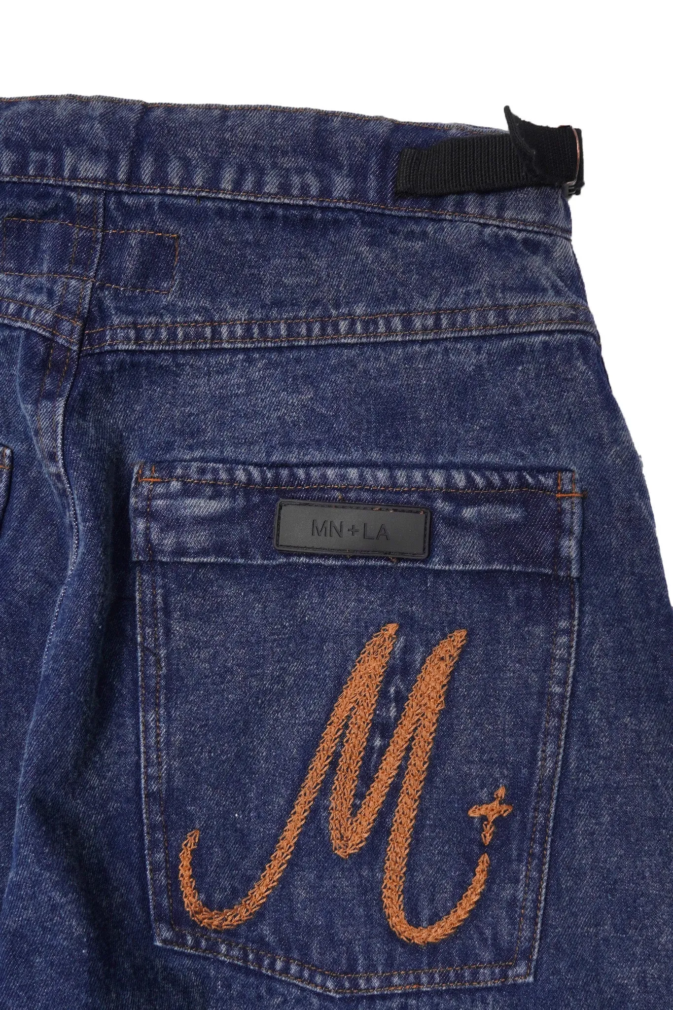 M  DENIM PHAT PANTS IN SLATE