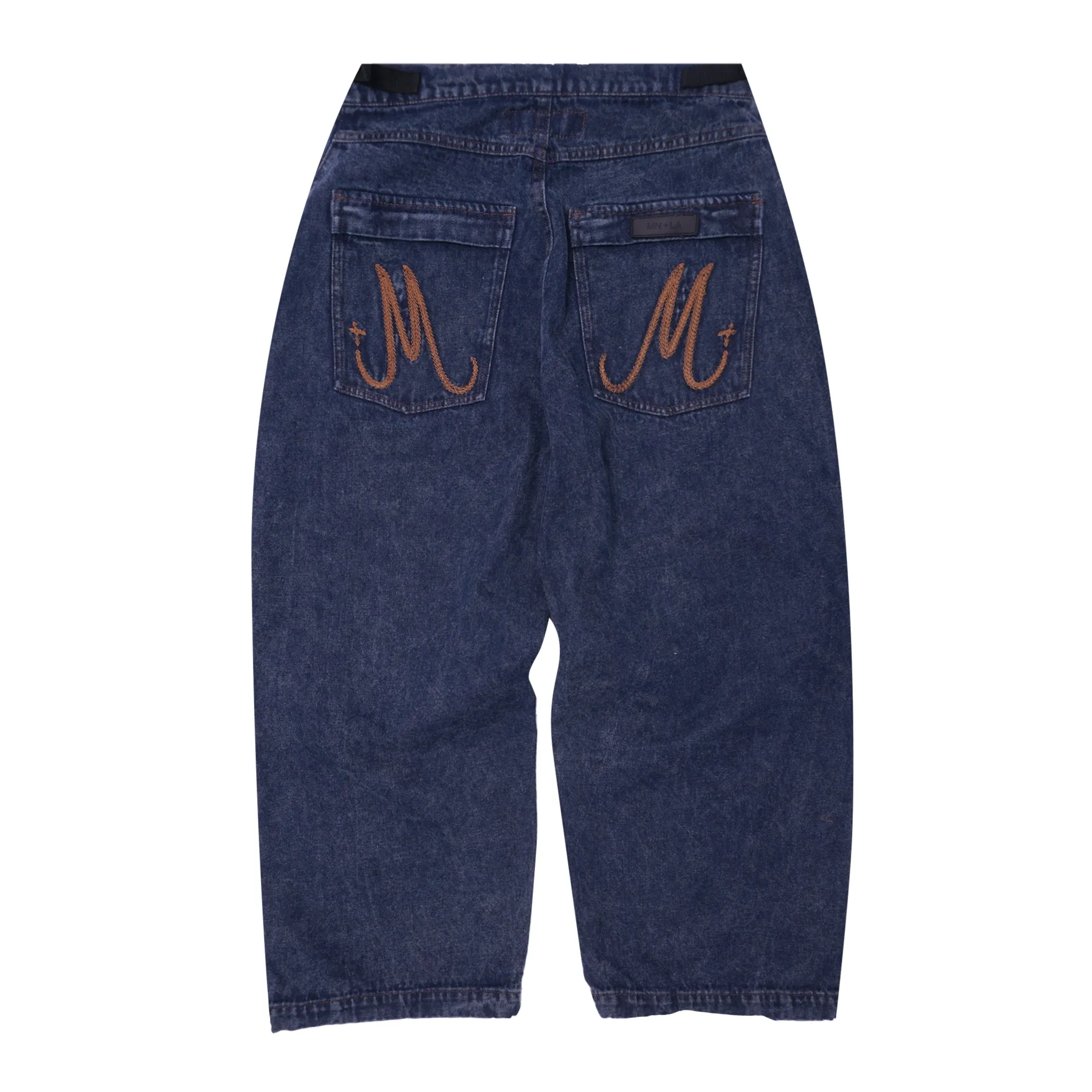 M  DENIM PHAT PANTS IN SLATE