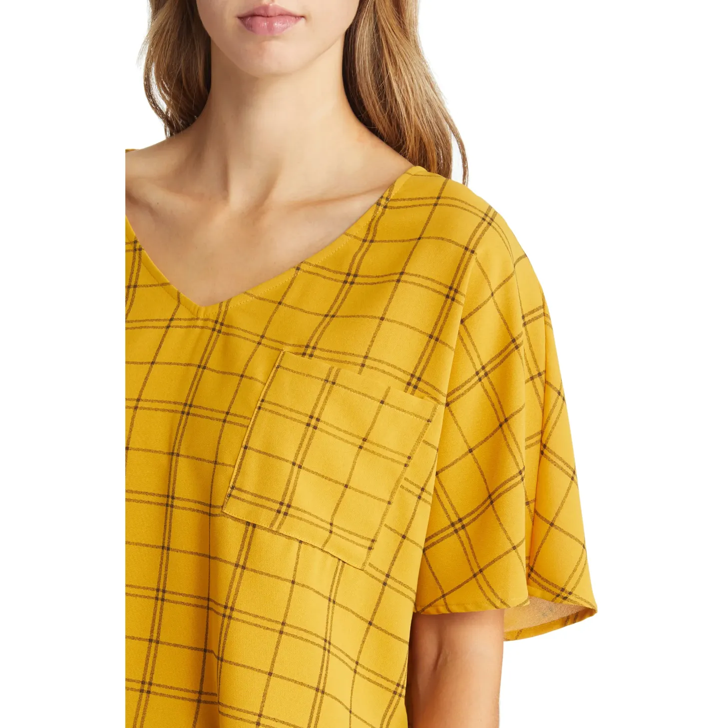 Maddie Plaid Top