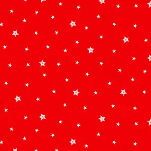 Makower Fabric | Scandi 23 | Stars | Red