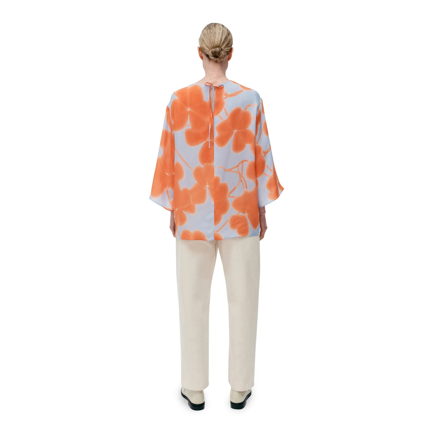 Marimekko Oaja Ketunleipä Shirt Blue, Orange & Pink