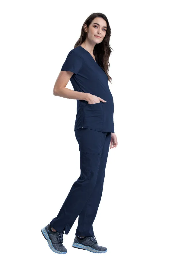 Maternity Mock Wrap Top