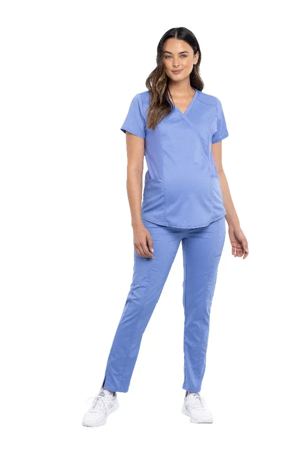 Maternity Mock Wrap Top
