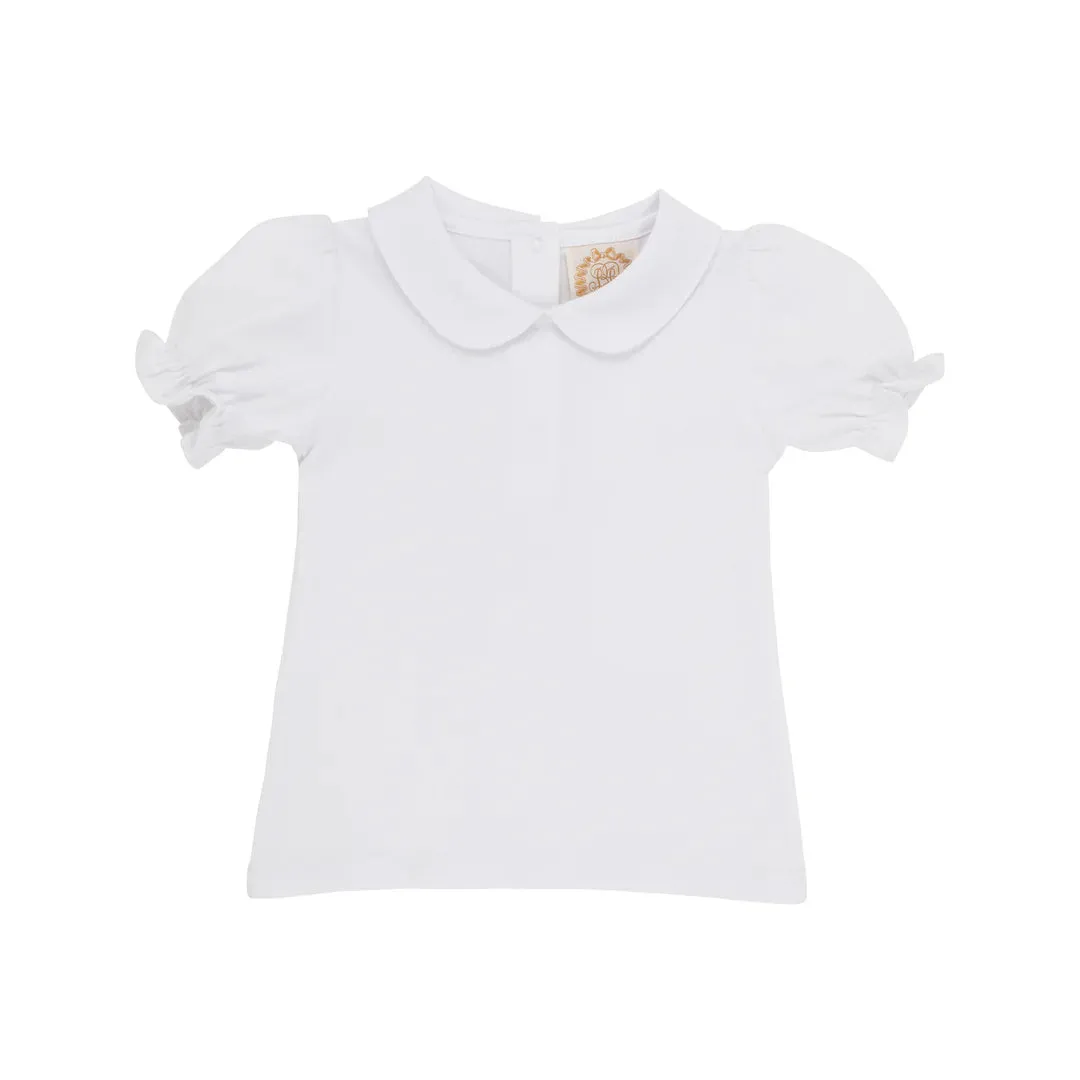 Maude's Peter Pan Collar Shirt (Short Sleeve Pima)