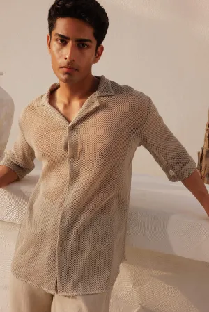 Maui Shirt - Man & Tuscany Pants - Man (Natural)