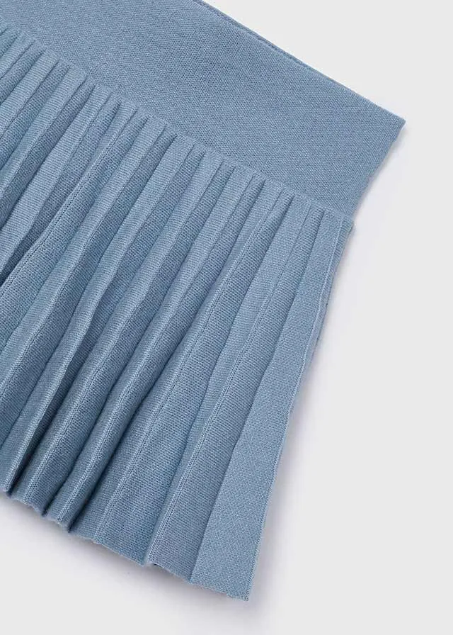 Mayoral 4357 I'm So Cute Jumper and 4903 Sky Blue Pleated Skirt In Stock Now