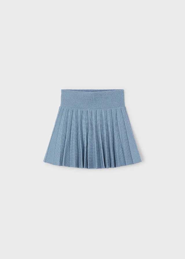 Mayoral 4357 I'm So Cute Jumper and 4903 Sky Blue Pleated Skirt In Stock Now