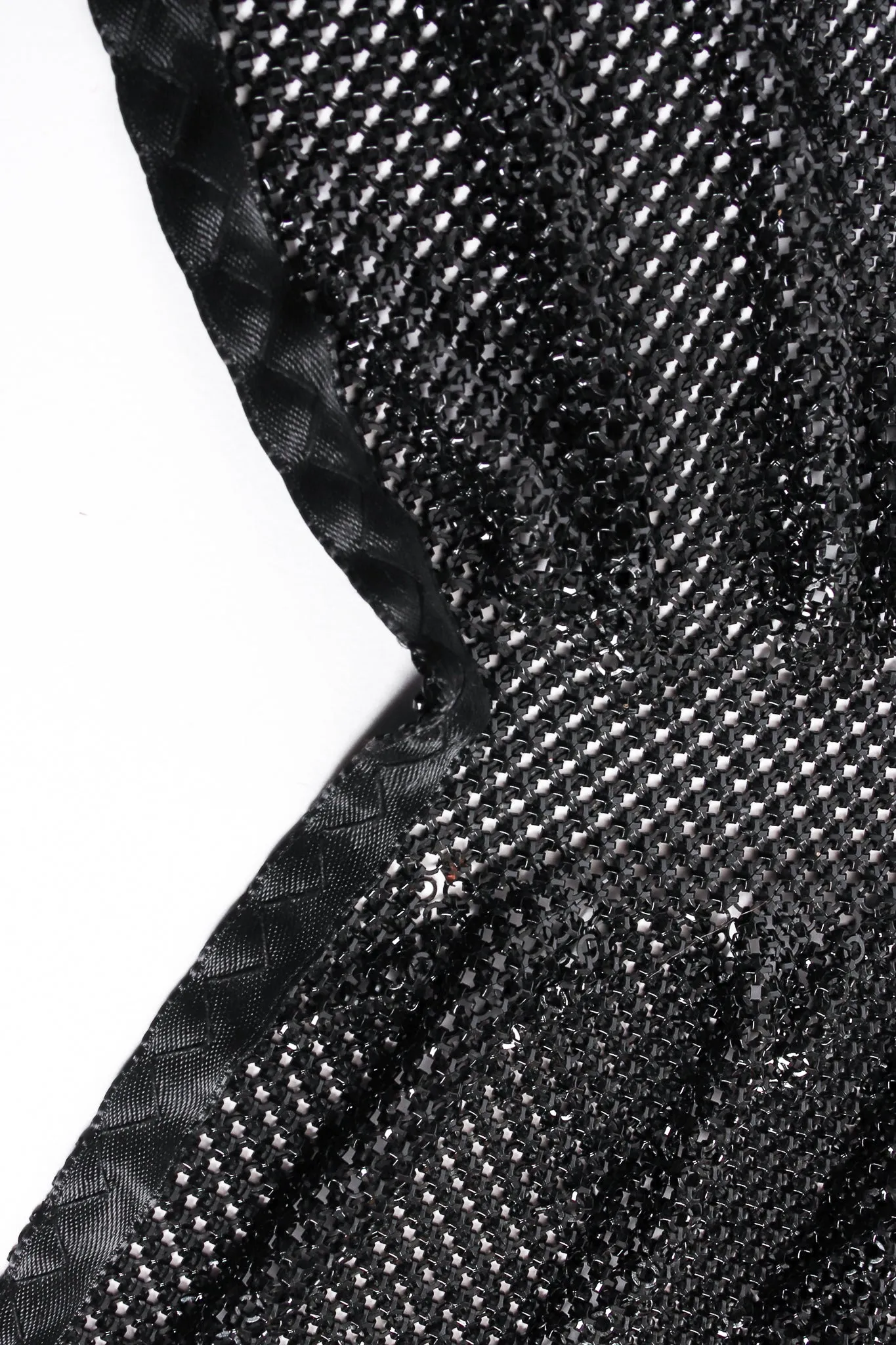 Metal Mesh Cap Sleeve Top