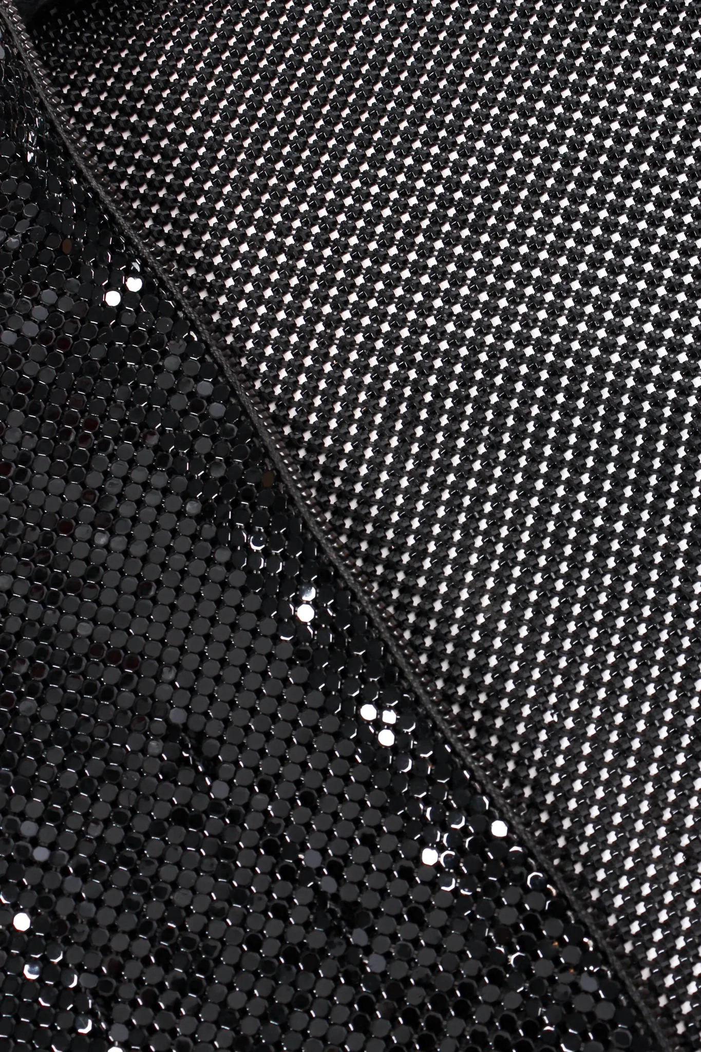 Metal Mesh Cap Sleeve Top