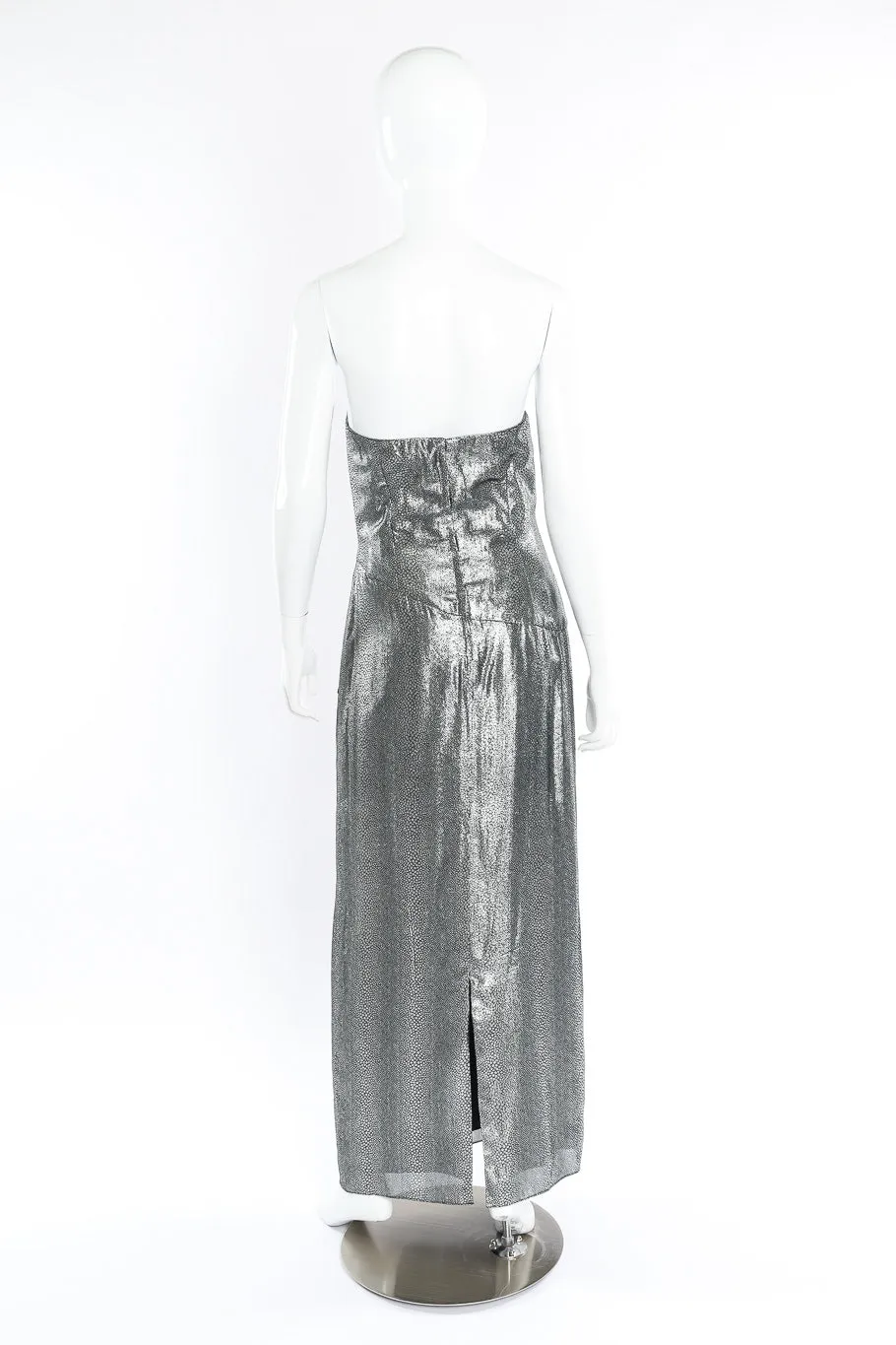 Metallic Sweetheart Gown