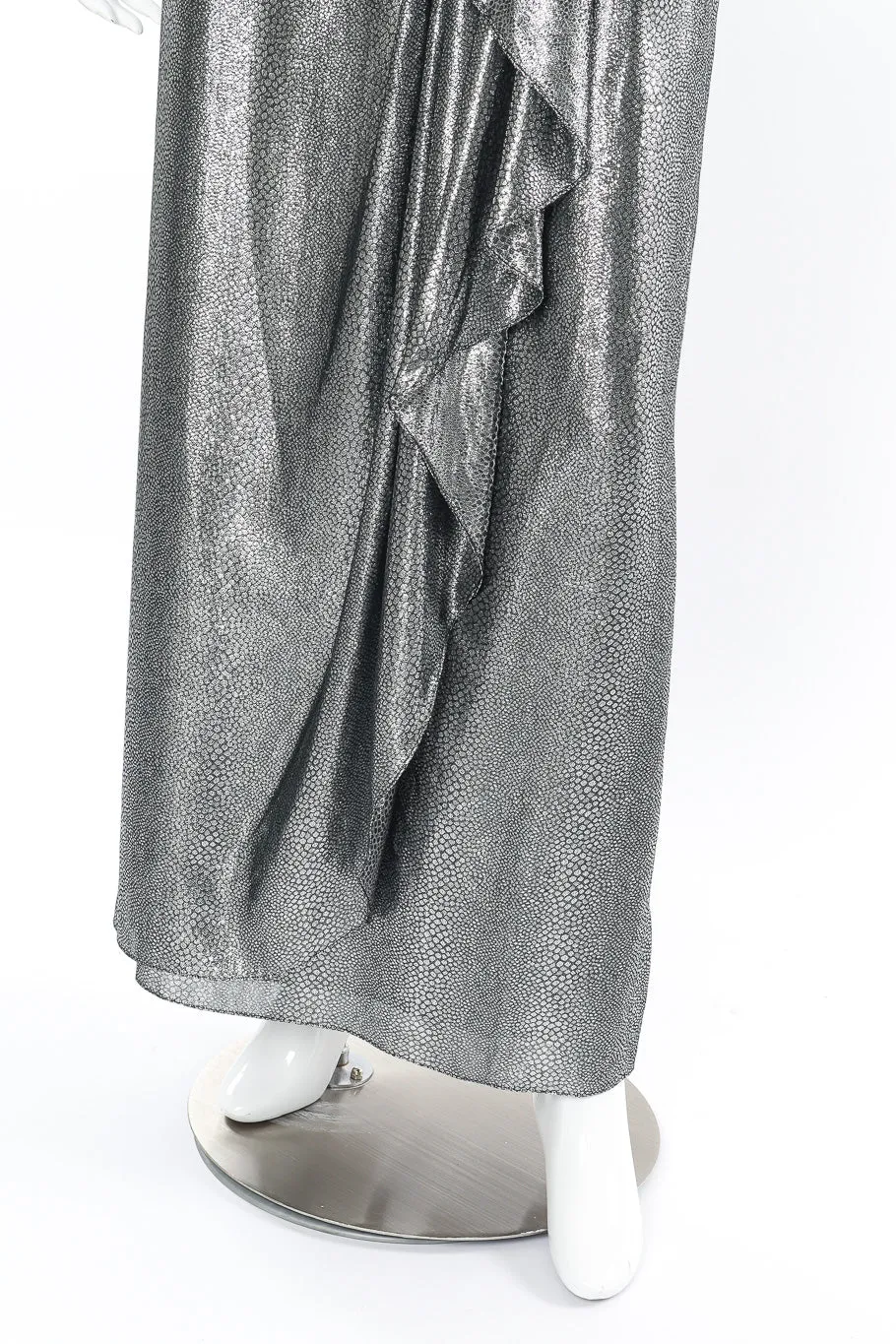 Metallic Sweetheart Gown