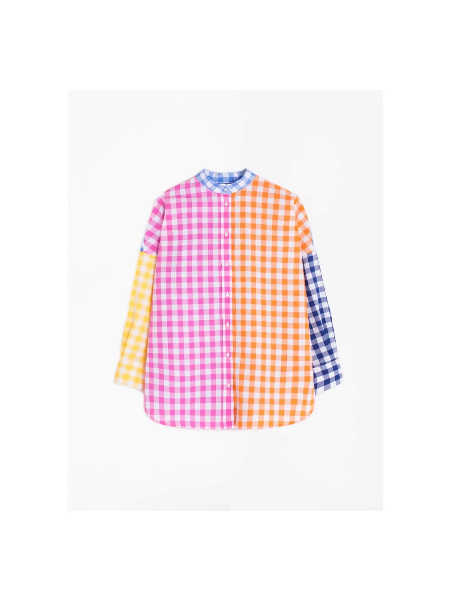 Micaela Gingham Blouse
