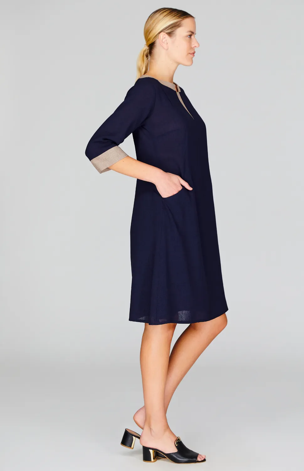 Microlinen Kangaroo Dress