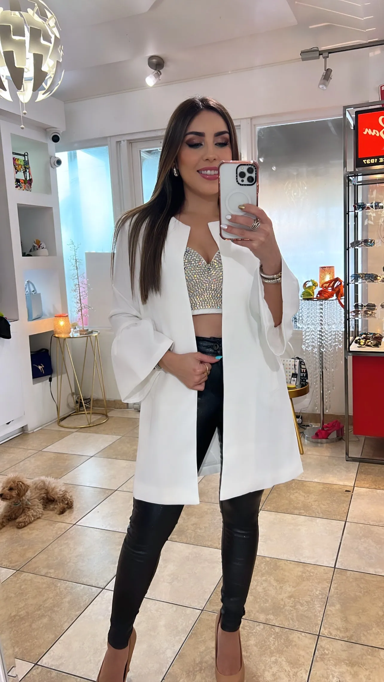 Midi Blazer Jacket