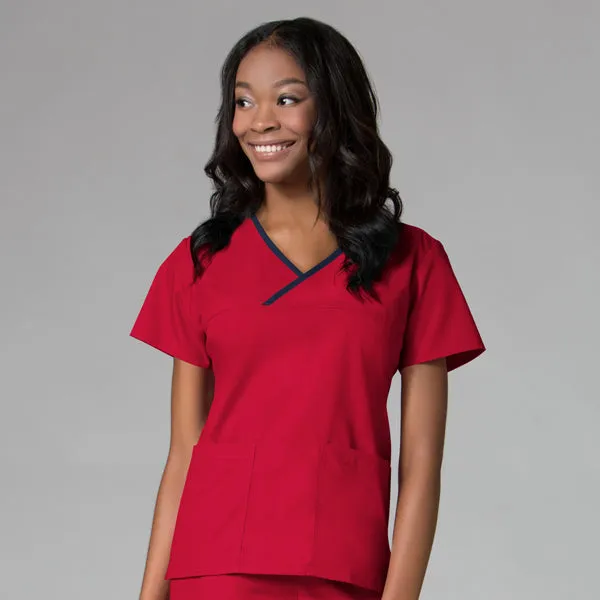 Mock Wrap Top