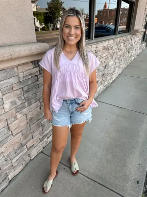 More Than Darling Cap Sleeve Top