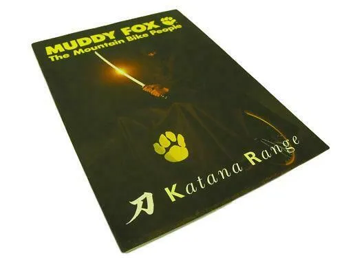 Muddy Fox 1990 Katana Bicycle Catalogue New Mint Low Price Cycle Memorabilia