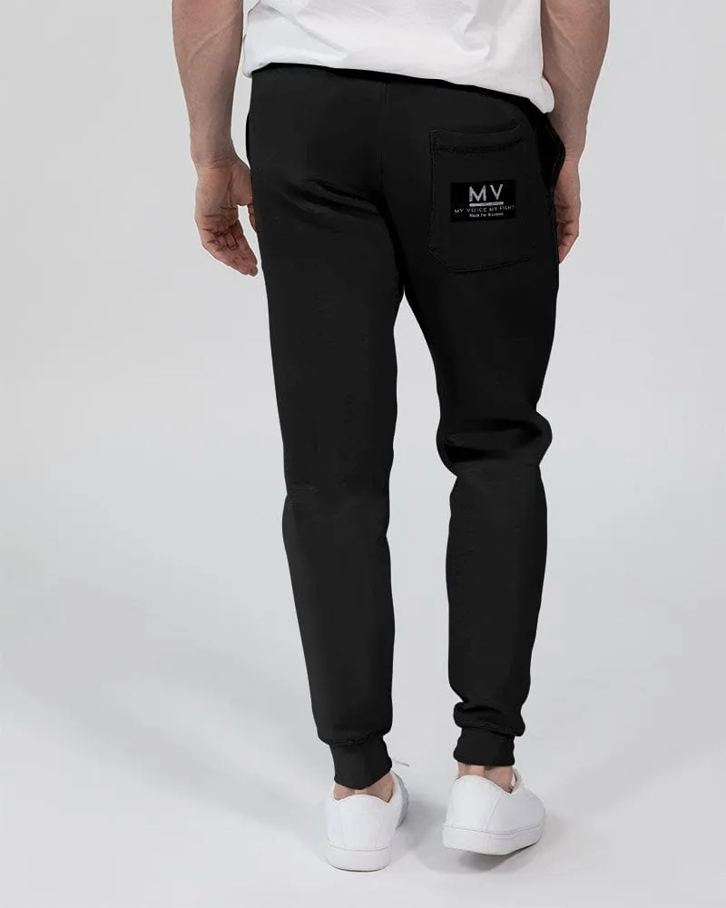 MVMF Good Vibes Only Unisex Black Fleece Joggers