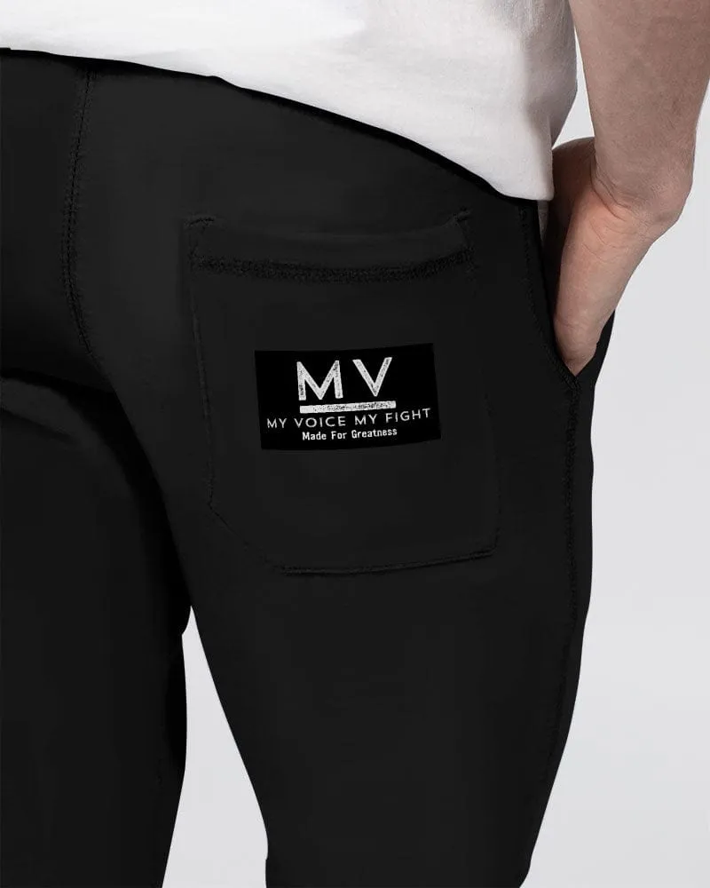 MVMF Good Vibes Only Unisex Black Fleece Joggers
