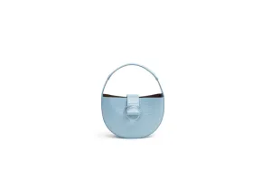 Nº52 Demi Lune Mini - Pale Blue Croc Sample