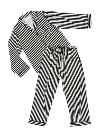 N5716 - Long Sleeve Stripe PJ Set