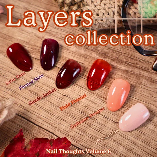 Nail Thoughts Color Gel Collection - Vol. 6 (NT79 - NT84)