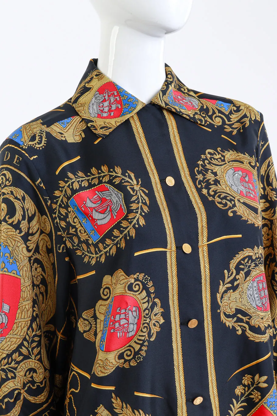 Naval Ship Crest Blouse