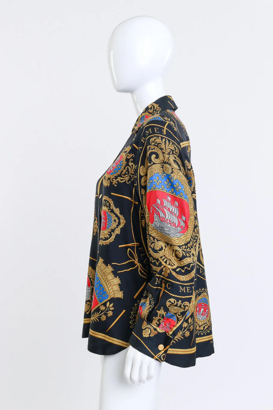 Naval Ship Crest Blouse