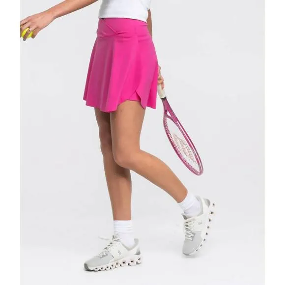 NEW SOUTHERN SHIRT COMPANY your serve tennis skort in vivid rose
