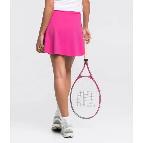 NEW SOUTHERN SHIRT COMPANY your serve tennis skort in vivid rose