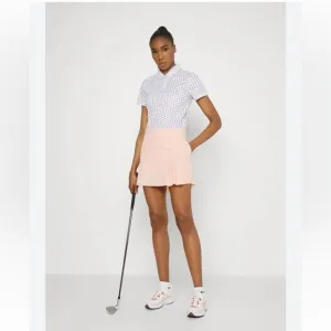 NIKE Women's Dri-FIT UV Ace Golf Skirt Skort Pleated Pink - Size M