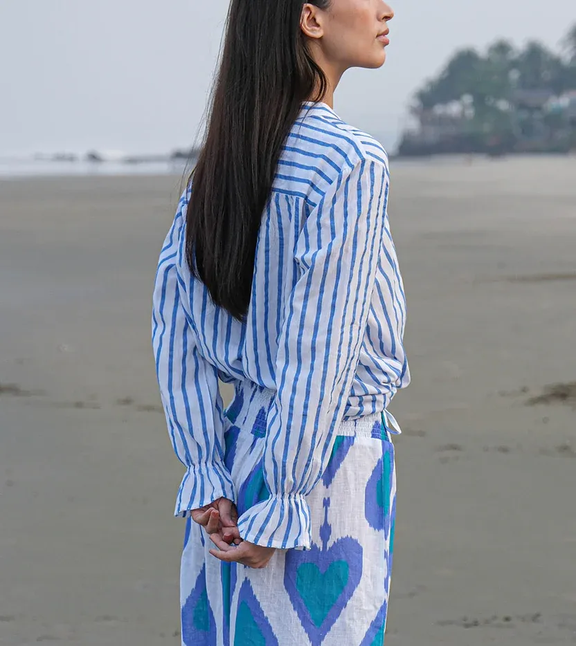 NM - Broom Blouse | Blue