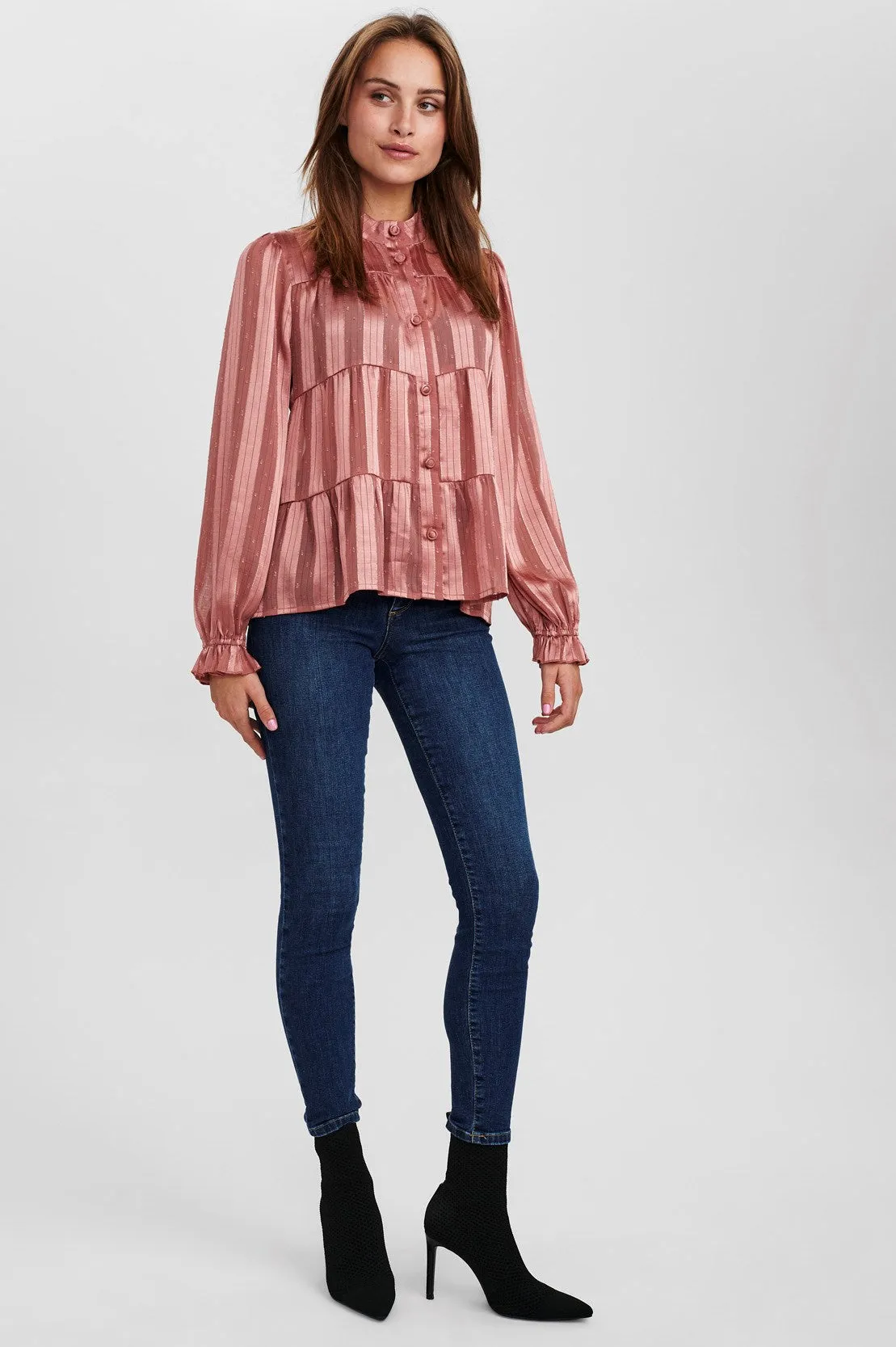 NUDOTSKY BLOUSE - Apricot Brandy