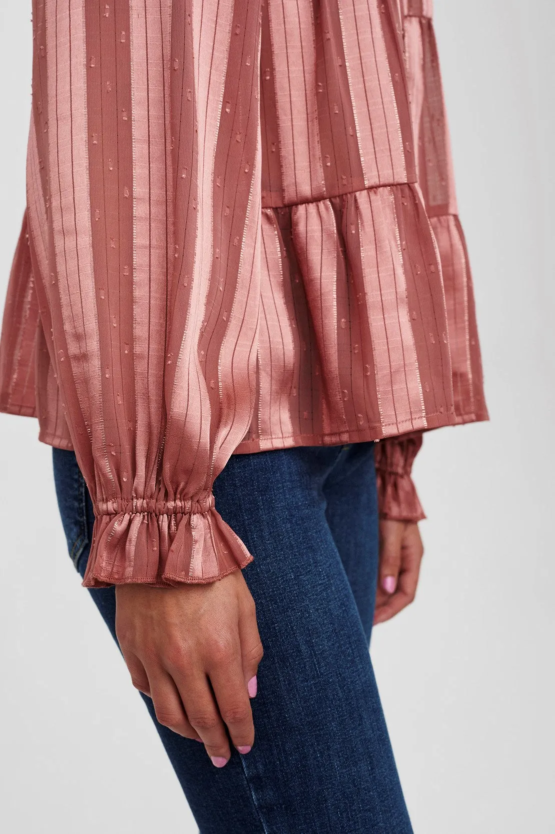 NUDOTSKY BLOUSE - Apricot Brandy
