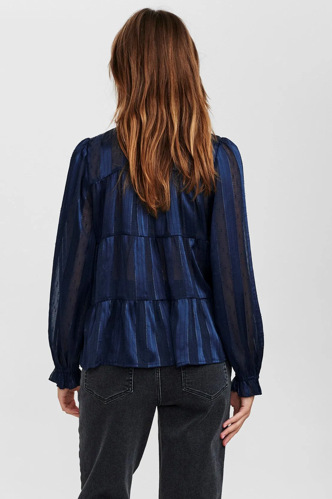 NUDOTSKY BLOUSE - Dark Sapphire