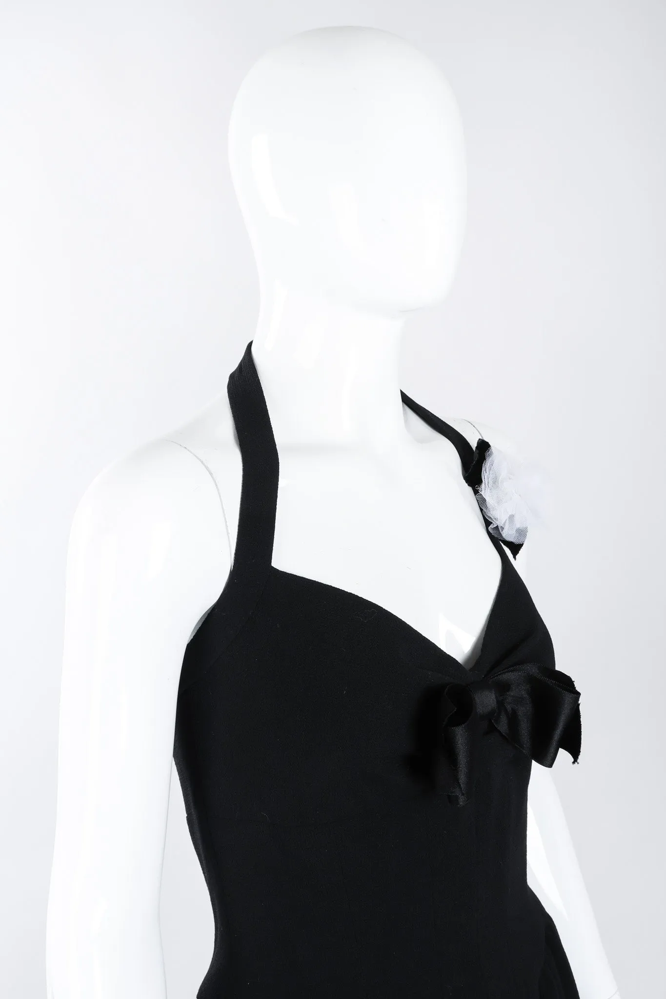 Numbered Couture Cocktail Dress