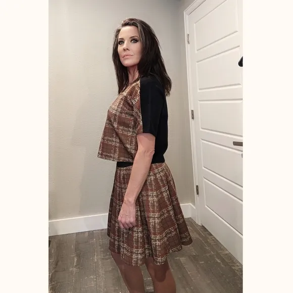 NWT 2 pc ROMEO &amp; JULIET COUTURE skirt &amp; top set