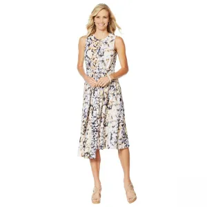 NWT DG2 By Diane Gilman Womens Belted Faux Wrap Dress With Tie. 667632 X-Large