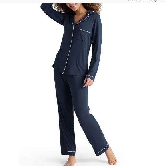 NWT Tommy John 2 Piece Pajama Set Longs Sleeve With Pants Size XL Red