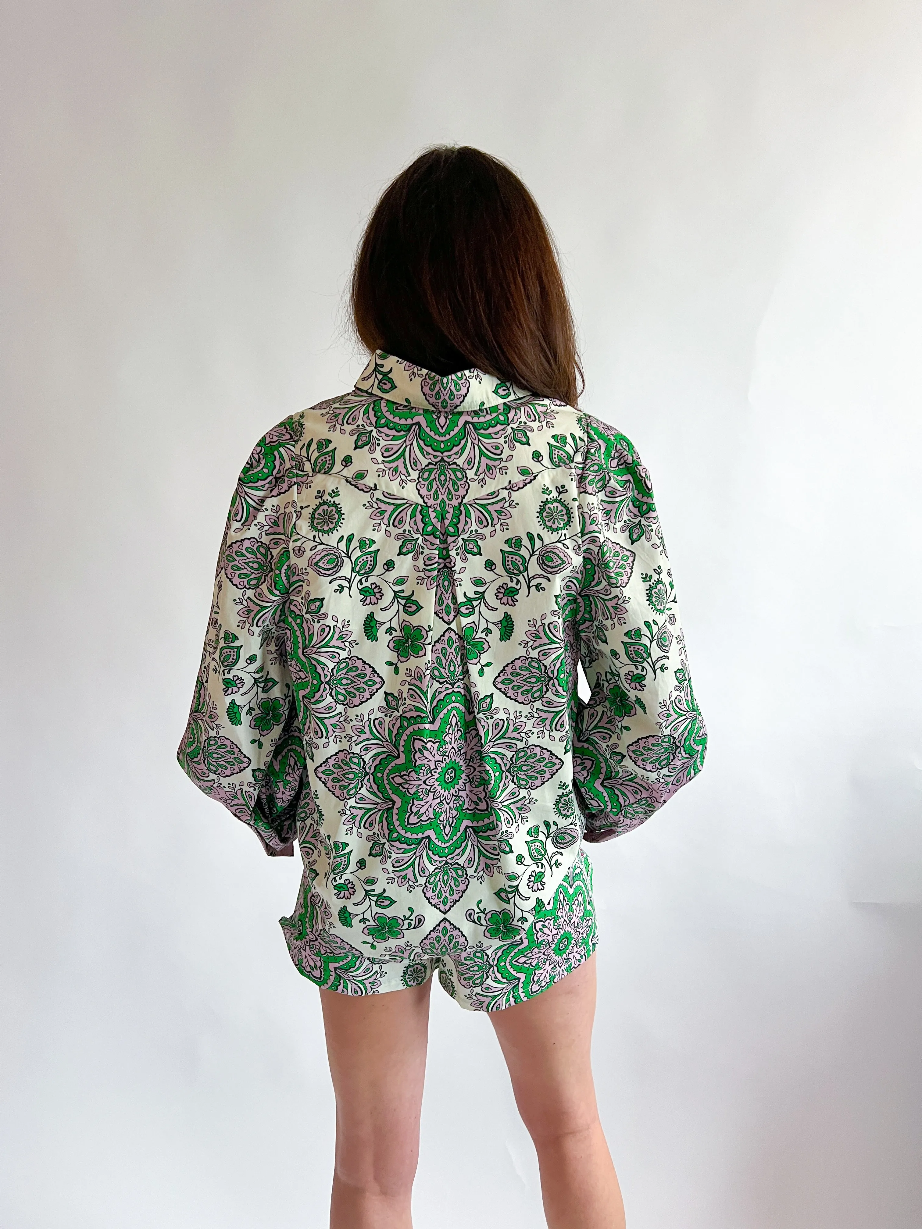 Paisley Floral Krisa Blouse